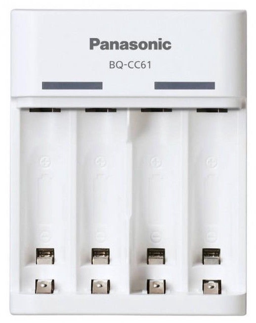 Elementu lādētājs Panasonic BQ-CC61