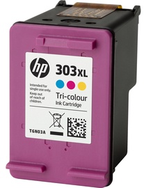 Tindiprinteri kassett HP 303XL/T6N03AE, sinine/kollane/fuksia (magenta)