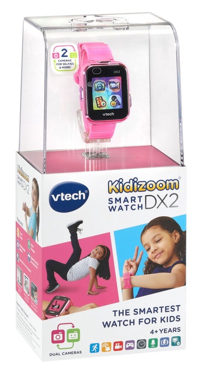 Viedais pulkstenis VTech Kidizoom DX2, rozā