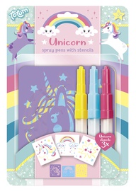 Totum Unicorn Spray Pens With Stencils