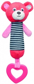 Canpol Babies Soft Toy With Squeaker Bear Coral 68/055