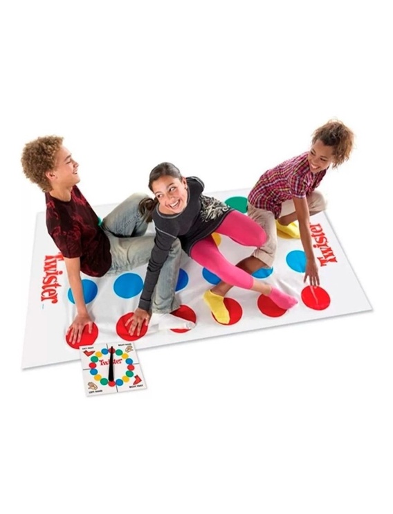 Настольная игра Hasbro Gaming Twister 98831, LV RUS