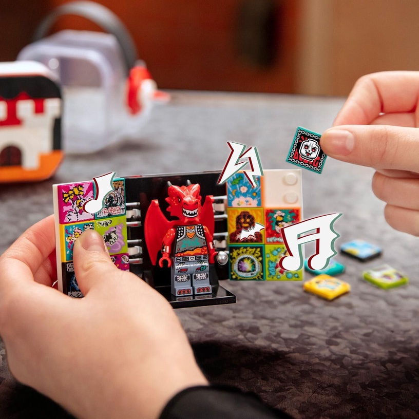 Konstruktor LEGO VIDIYO Metal Dragon BeatBox 43109, 86 tk