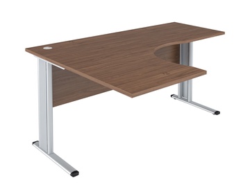 Skyland Imago-M SA-4M L Ergonomic Office Desk 160x120cm French Walnut