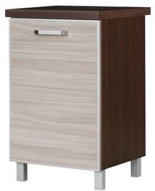 Bodzio Ola Bottom Kitchen Cabinet 50 Gloss Right Latte