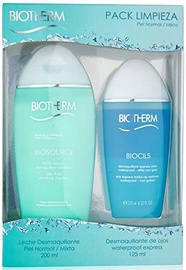 Biotherm Biosource Clarifying Cleansing Milk 200ml + 125ml Biocils Eye Make Up Remover