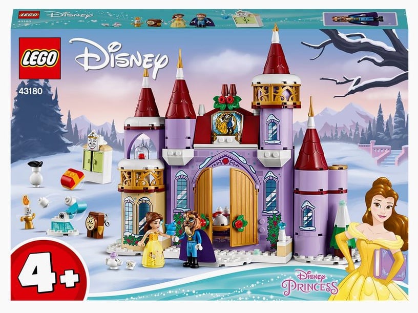 Konstruktor LEGO Disney Princess Talvepidustused Bella lossis 43180, 238 tk