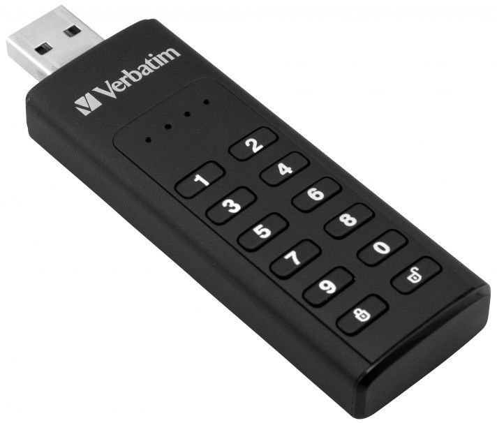 USB atmintinė Verbatim Keypad Secure, 32 GB
