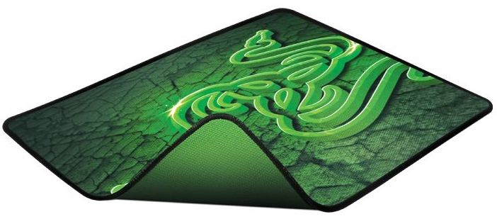 Pelės kilimėlis Razer, 21.5 cm x 27 cm x 0.3 cm, juoda/žalia