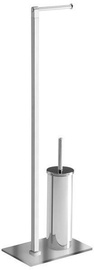 Gedy Maine Toilet Paper Holder And Brush Stand Chrome 7832-13