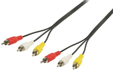 ValueLine Cable RCA x3 to RCA x3 1.5m