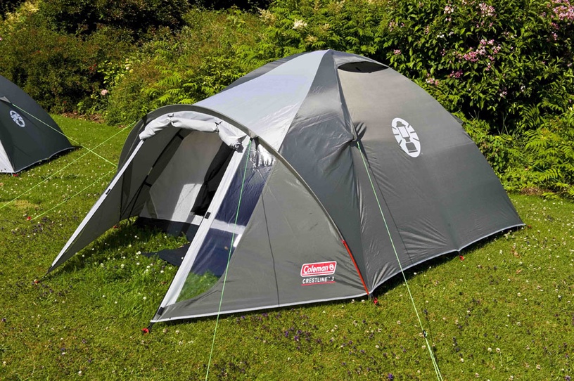 Trīsvietīga telts Coleman Clestline 3 205113, zaļa