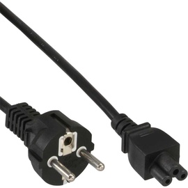 InLine Power Cable 3-pin Connector 2m Black