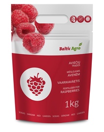 Mēslojums avenēm Baltic Agro, granulēts, 1 kg