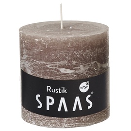 Küünal Rustik 100x100mm 75h pruunikas-hall