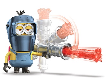 Mattel Minions The Rise Of Gru Flame Thrower Kevin GMD90