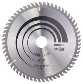 Пильный диск Bosch, 210 мм x 30 мм