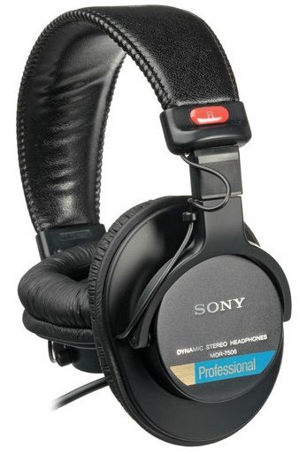 Проводные наушники Sony MDR-7506 Professional, черный