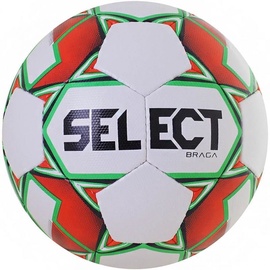 Select Braga Football 0906 Orange/Green Size 5