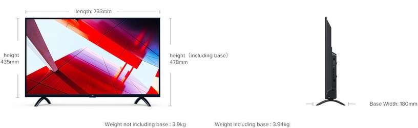 Televiisor Xiaomi Mi LED Smart TV 4A, LED, 32 "