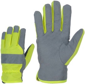 Рабочие перчатки Artmas 4741300320080, натуральная кожа, желтый/серый, 8