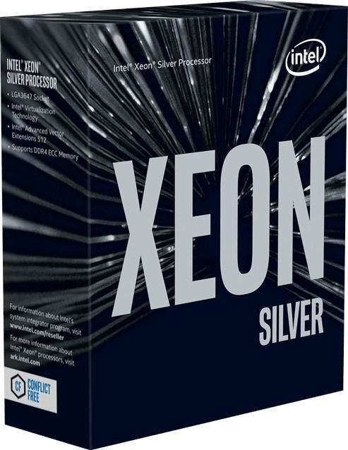 Процессор сервера Intel Intel® Xeon® Silver 4214 2.2GHz 16.5MB, 2.2ГГц, LGA 3647, 16.5МБ