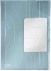 Leitz Expanded Document Map-Pocket With Distributors A4 CombFile Blue