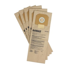 Putekļsūcēju maisiņš DeWALT DWV9401 Vacuum Bag 5pcs