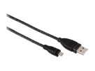 Kabelis micro USB B(M) - USB A(M), hama, 1.8 m