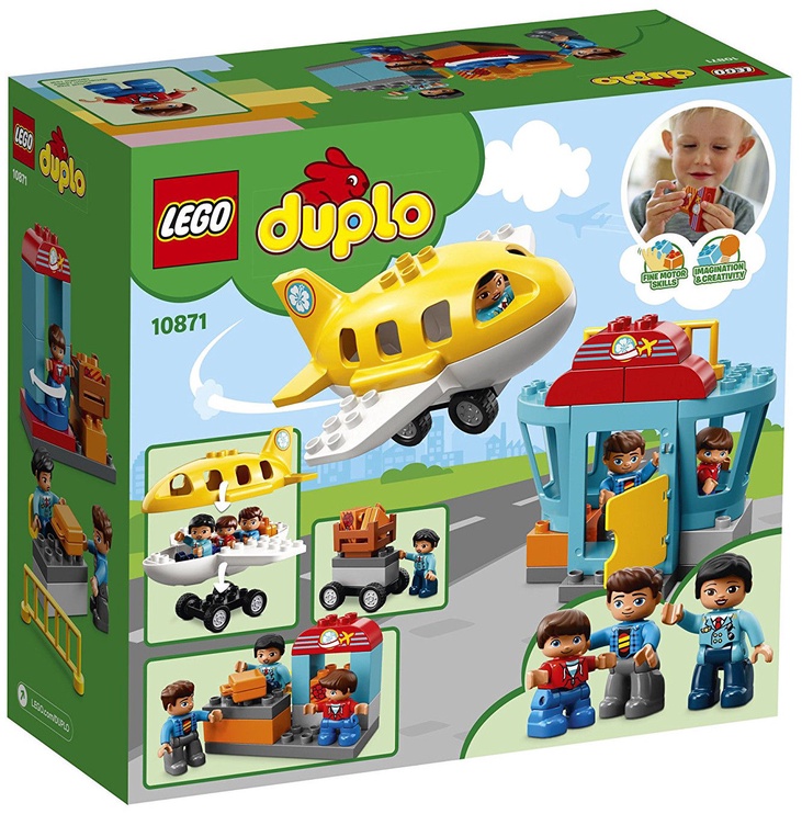 Konstruktor LEGO Duplo Town Lennujaam 10871, 29 tk