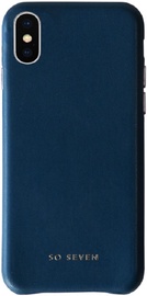 So Seven Premium Colors Back Case For Apple iPhone X/XS Blue
