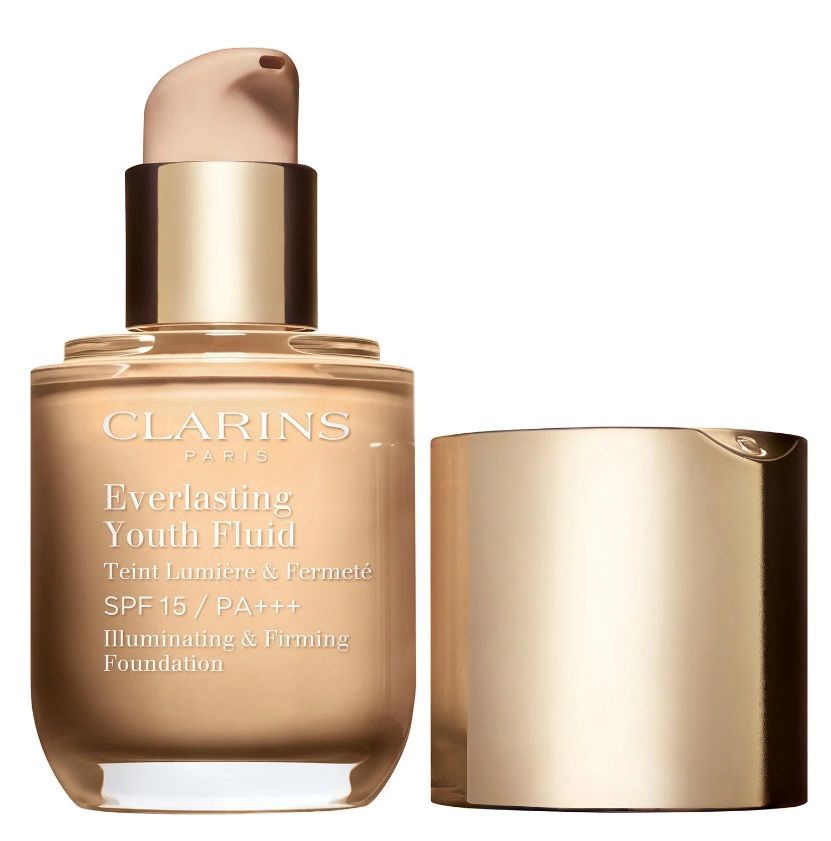 clarins everlasting youth fluid foundation spf 15