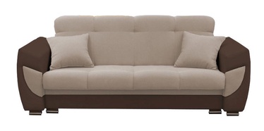 Диван-кровать Idzczak Meble Blanca Beige/Brown, 237 x 93 x 95 см