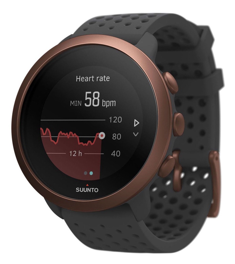 Nutikell Suunto 3 Slate, pruun