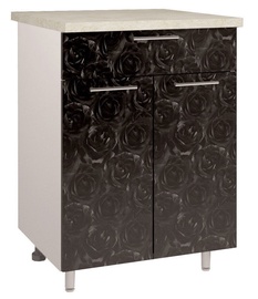 OEM Kitchen Bottom Cabinet With Drawer D2 4 Black Rose