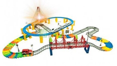Автомобильная трасса Train & Car Track Set B26B