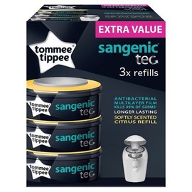 Tommee Tippee Sangenic Tec Refill Cassettes 3pcs 82033503