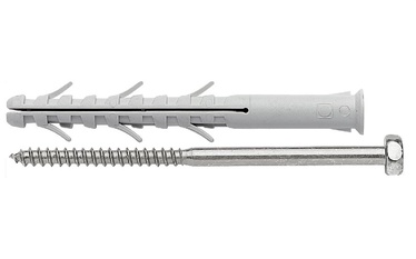 Puļķis Haushalt Frame Plug With Screw 10x160mm APS/VTE 2pcs