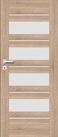 Siseukseleht PerfectDoor Evia 01, parempoolne, sonoma tamm, 203.5 x 84.4 x 4 cm