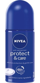 Moteriškas dezodorantas Nivea Protect & Care Roll-on, 50 ml