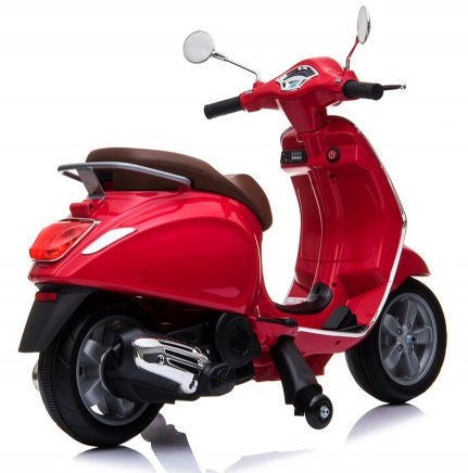 Vaikiškas elektromobilis - motociklas CH8820, raudona
