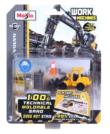 Maisto Work Machines Volvo Set Sand Theme 15428