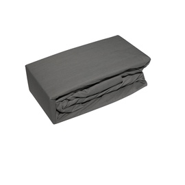 Voodilina Okko Neutral Gray 17-4402, hall, 160 x 200 cm, kummiga