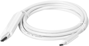 Club 3D USB C to HDMI 2.0 UHD Cable Active M/M 1.8m White