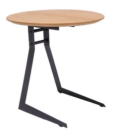 Kohvilaud Signal Meble Vico Oak/Black, 450x450x500 mm