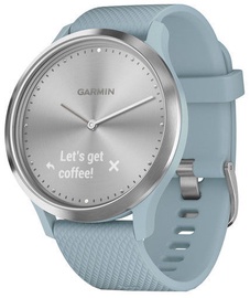 Умные часы Garmin Vivomove HR S/M, синий/серебристый