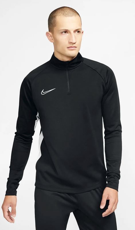 nike academy top black