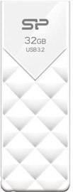 USB atmintinė Silicon Power Blaze B03 White, USB 3.2, 16 GB