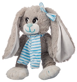 Axiom Rabbit Nina Grey With Blue Scarf 40cm