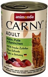Animonda Carny Adult Chicken & Turkey & Rabbit 400g